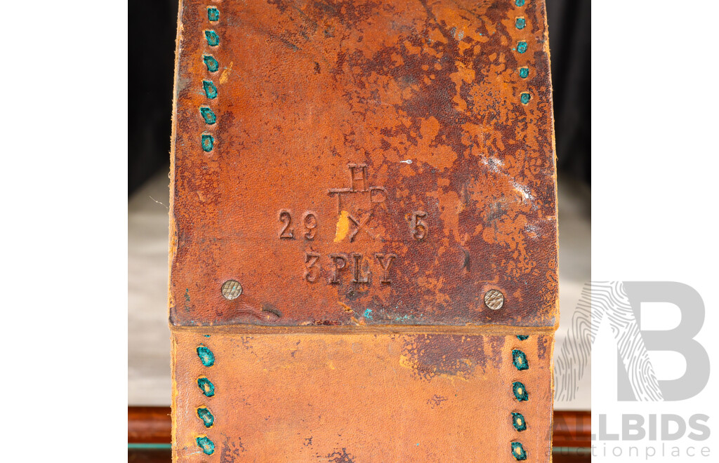 Very Thick Heavy Duty Leather Strap