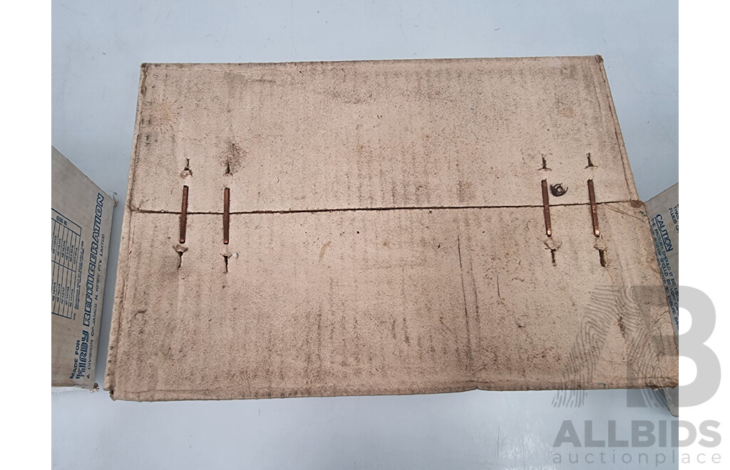 Quantity of 3 Kirby Refrigeration Compressors