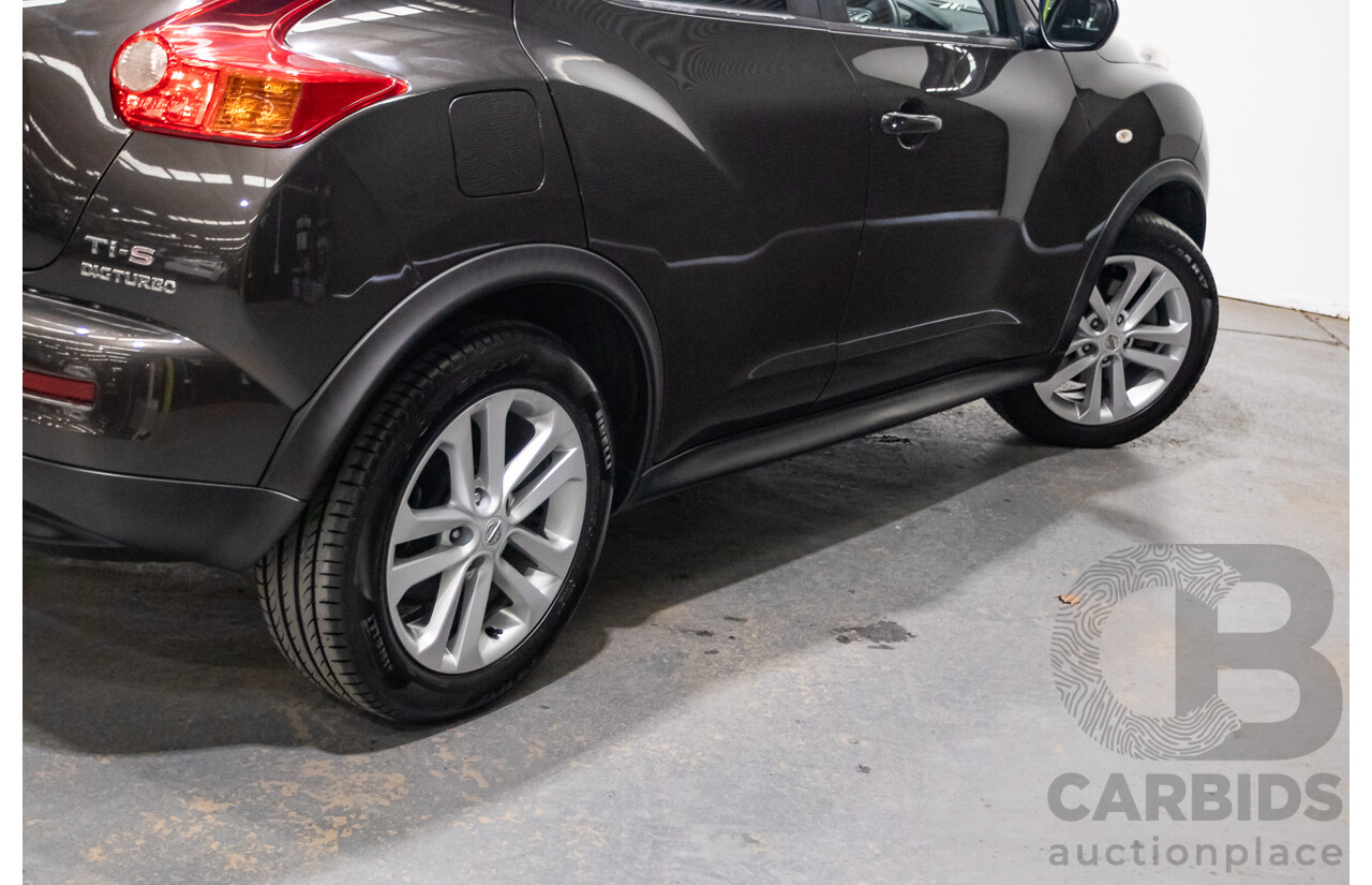 5/2015 Nissan Juke Ti-S (AWD) F15 4d Wagon Coyote Brown Metallic Turbo 1.6L