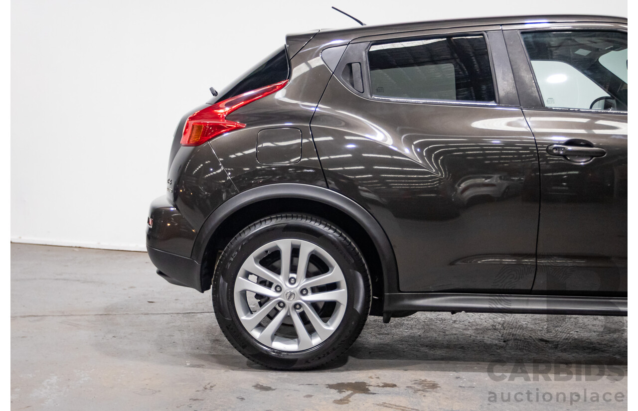 5/2015 Nissan Juke Ti-S (AWD) F15 4d Wagon Coyote Brown Metallic Turbo 1.6L