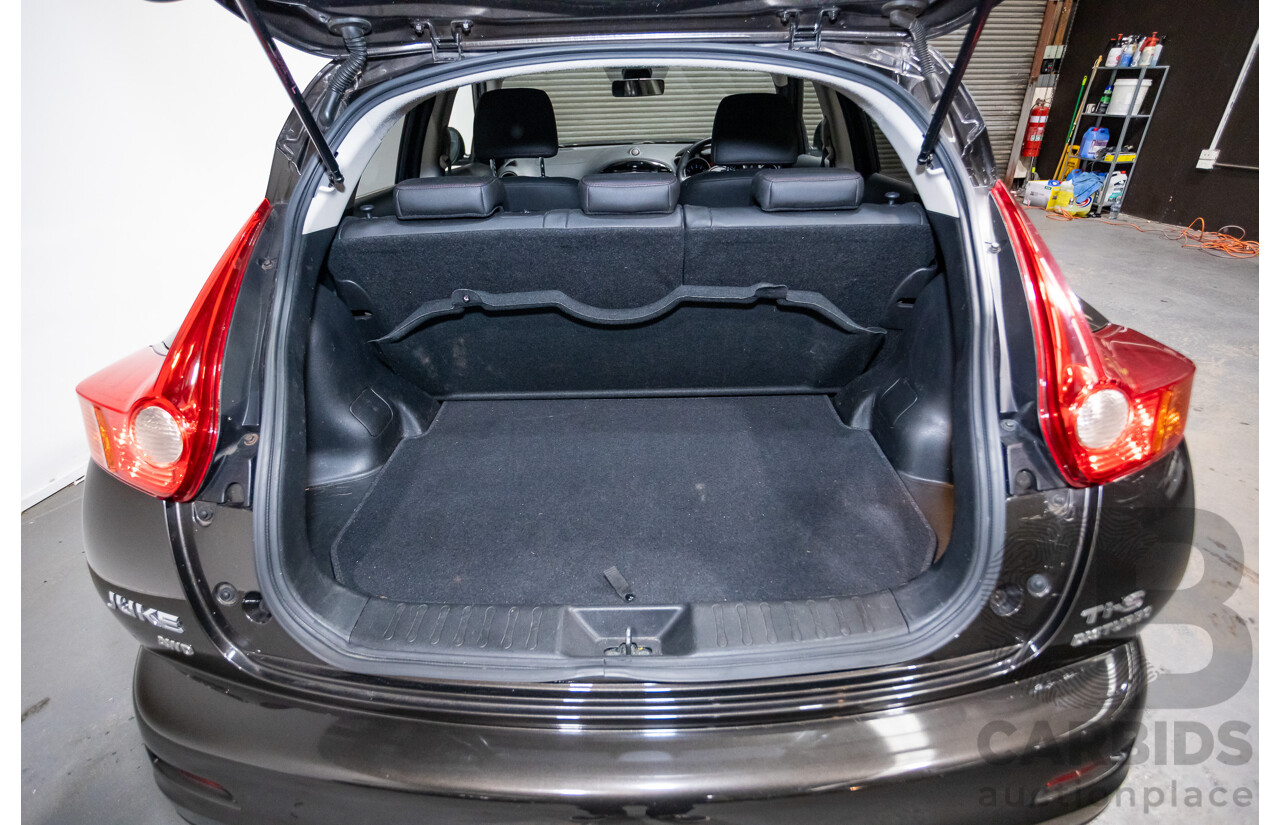 5/2015 Nissan Juke Ti-S (AWD) F15 4d Wagon Coyote Brown Metallic Turbo 1.6L