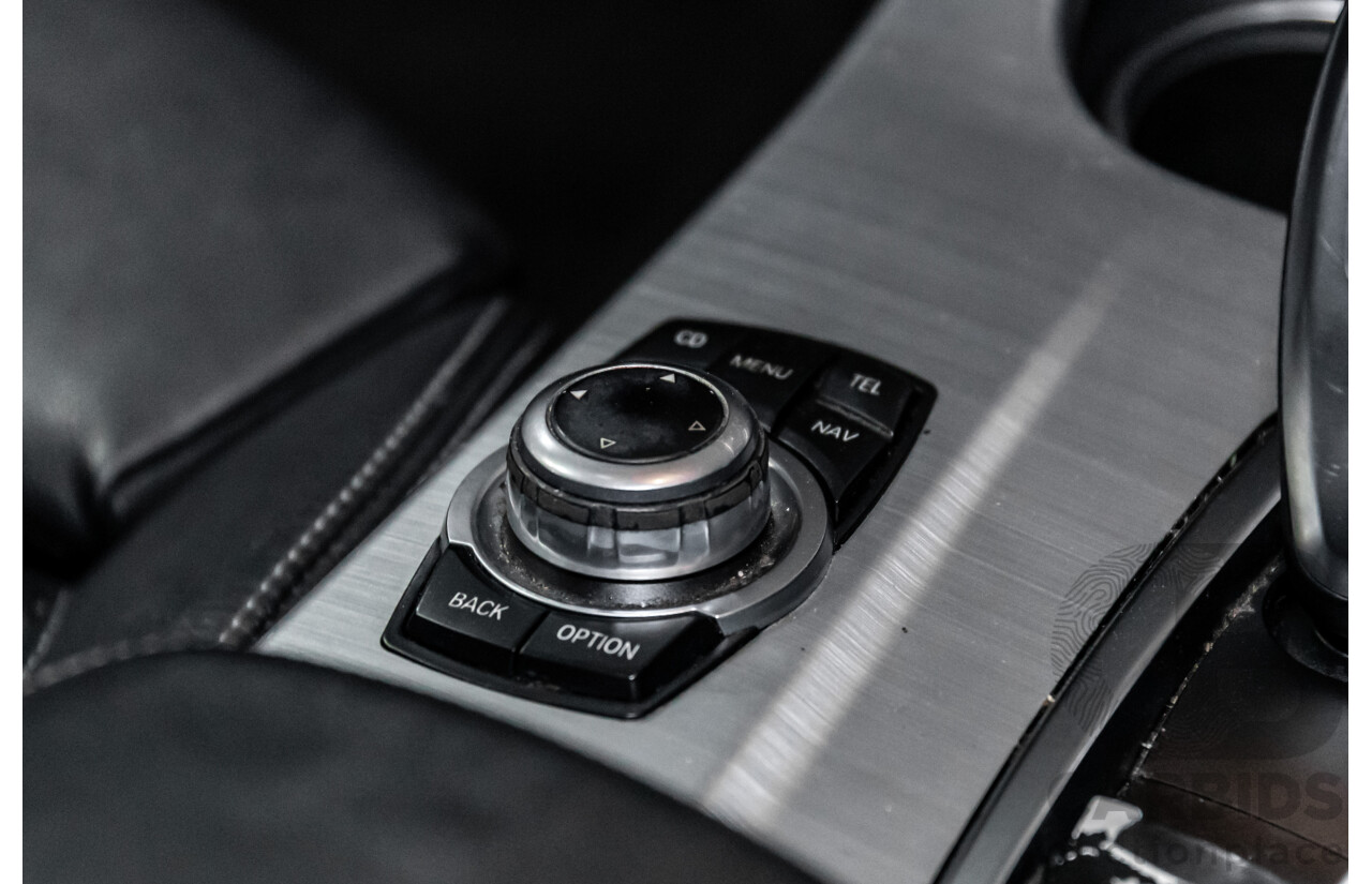 10/2011 BMW X3 Xdrive 30d M-Sport (AWD) F25 4d Wagon Carbon Black Metallic Turbo Diesel 3.0L