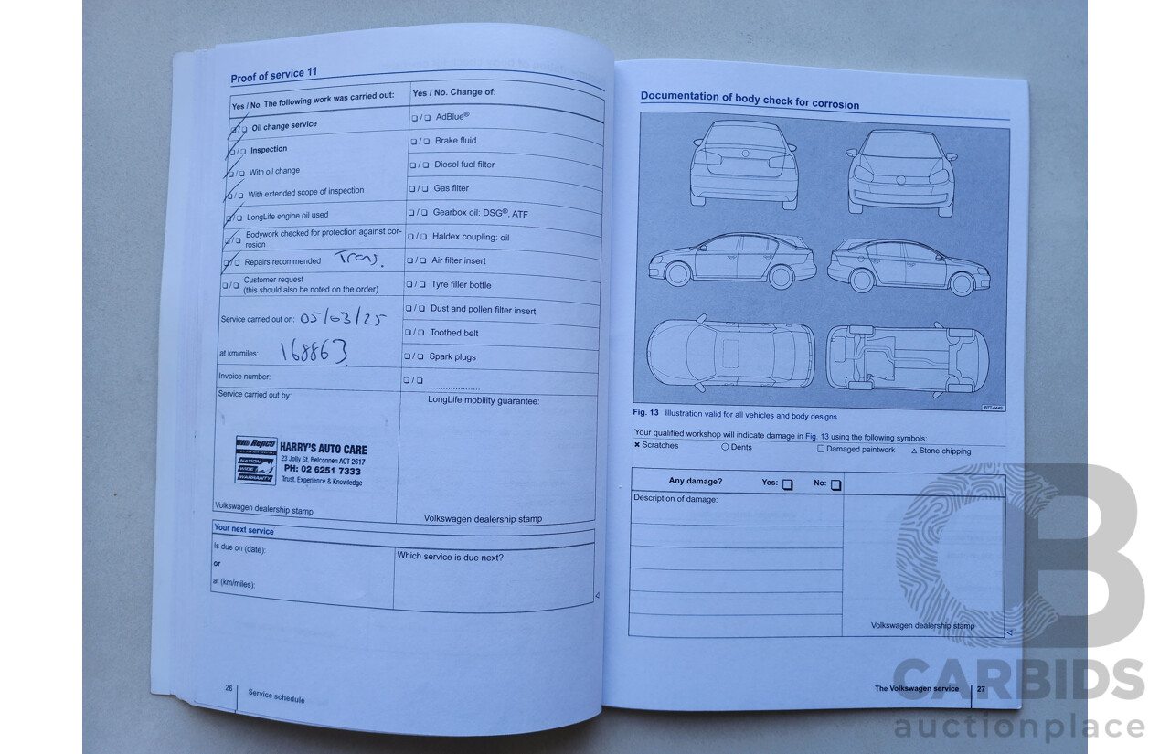 4/2013 Volkswagen Golf 90 TSI AU 5d Hatchback Blue 1.4L