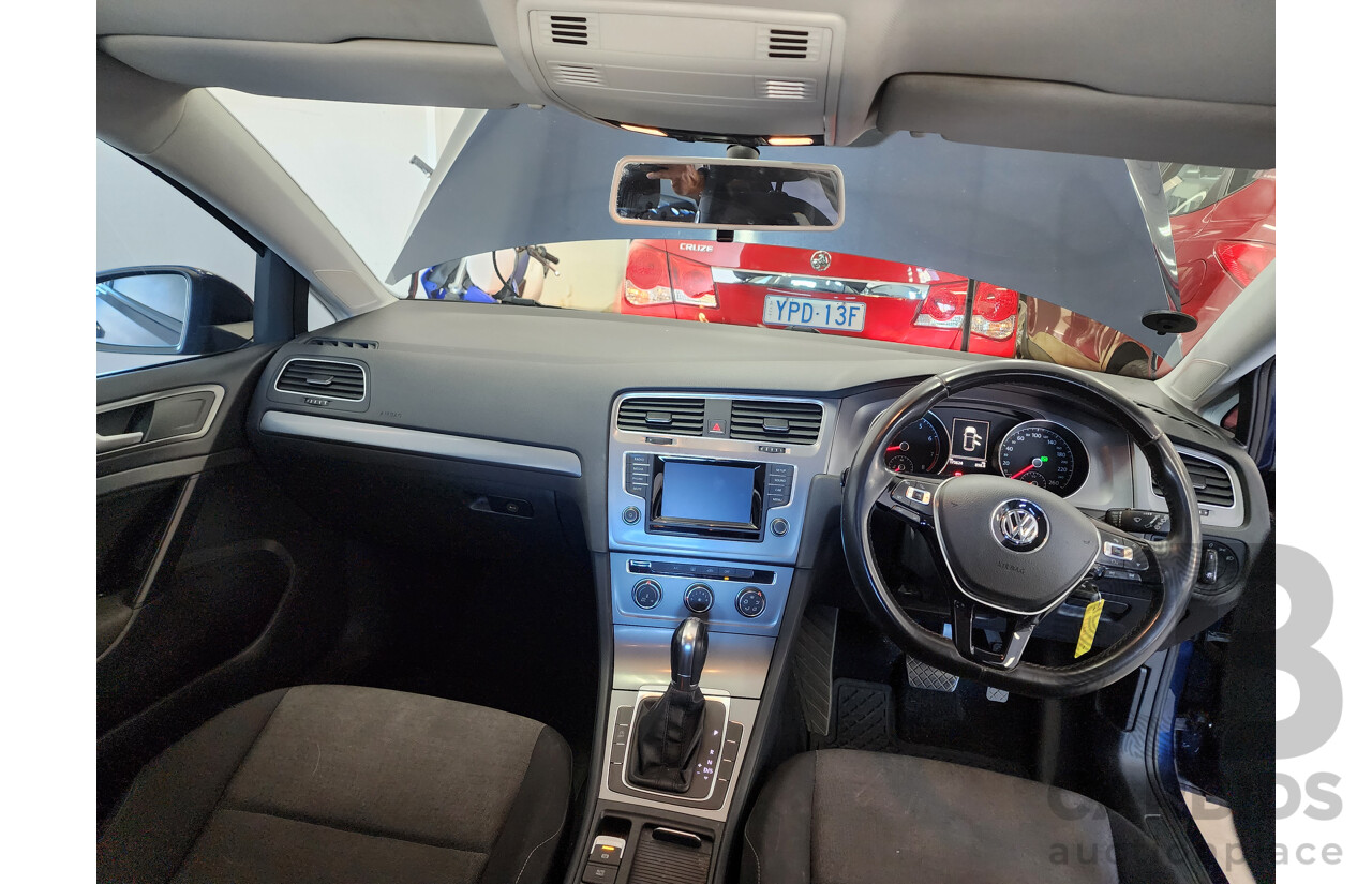 4/2013 Volkswagen Golf 90 TSI AU 5d Hatchback Blue 1.4L