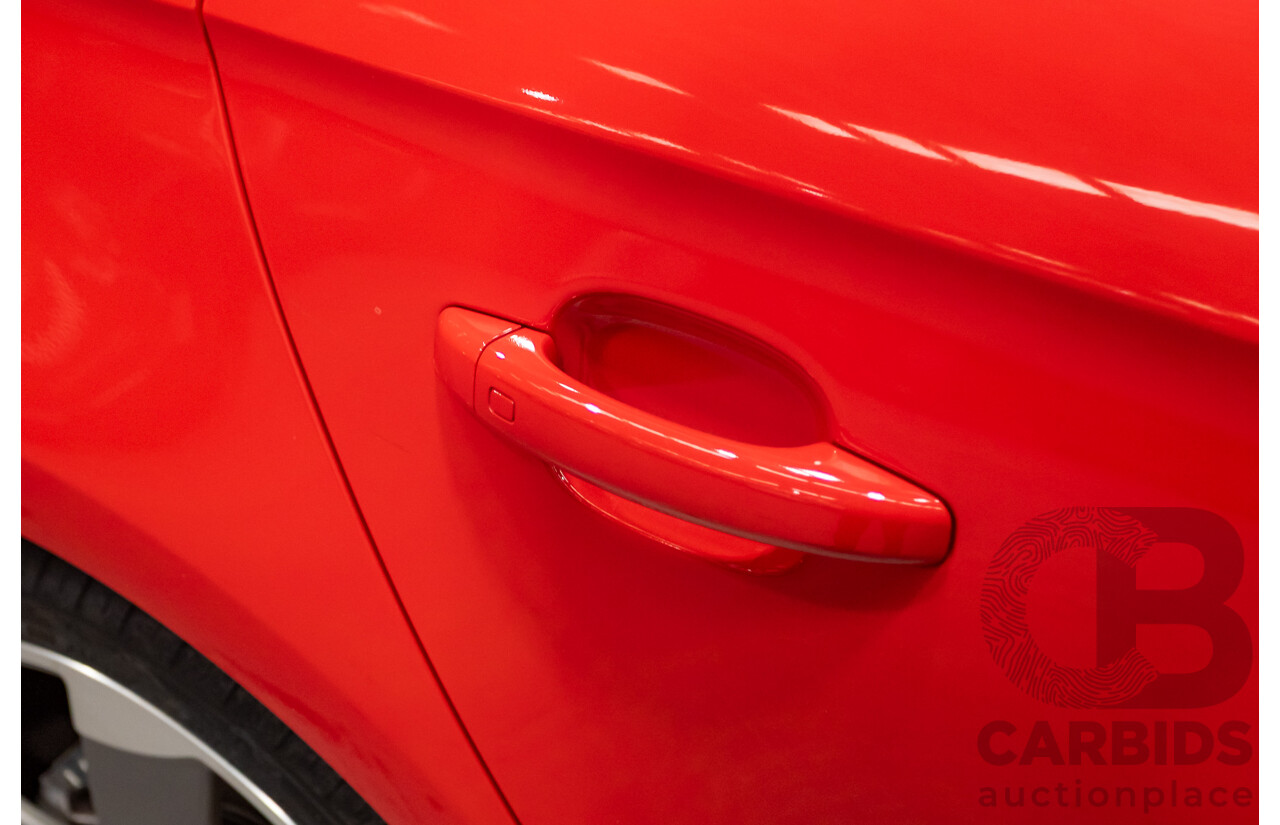 7/2012 Audi A1 Sportback 1.4 TFSI Sport S-Line Pack 8X MY12 5d Hatchback Misano Red / Black Twin Charged 1.4L