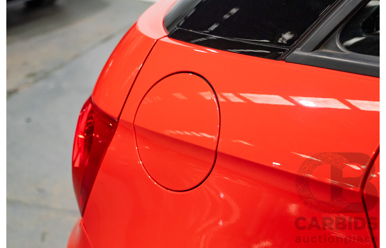 7/2012 Audi A1 Sportback 1.4 TFSI Sport S-Line Pack 8X MY12 5d Hatchback Misano Red / Black Twin Charged 1.4L