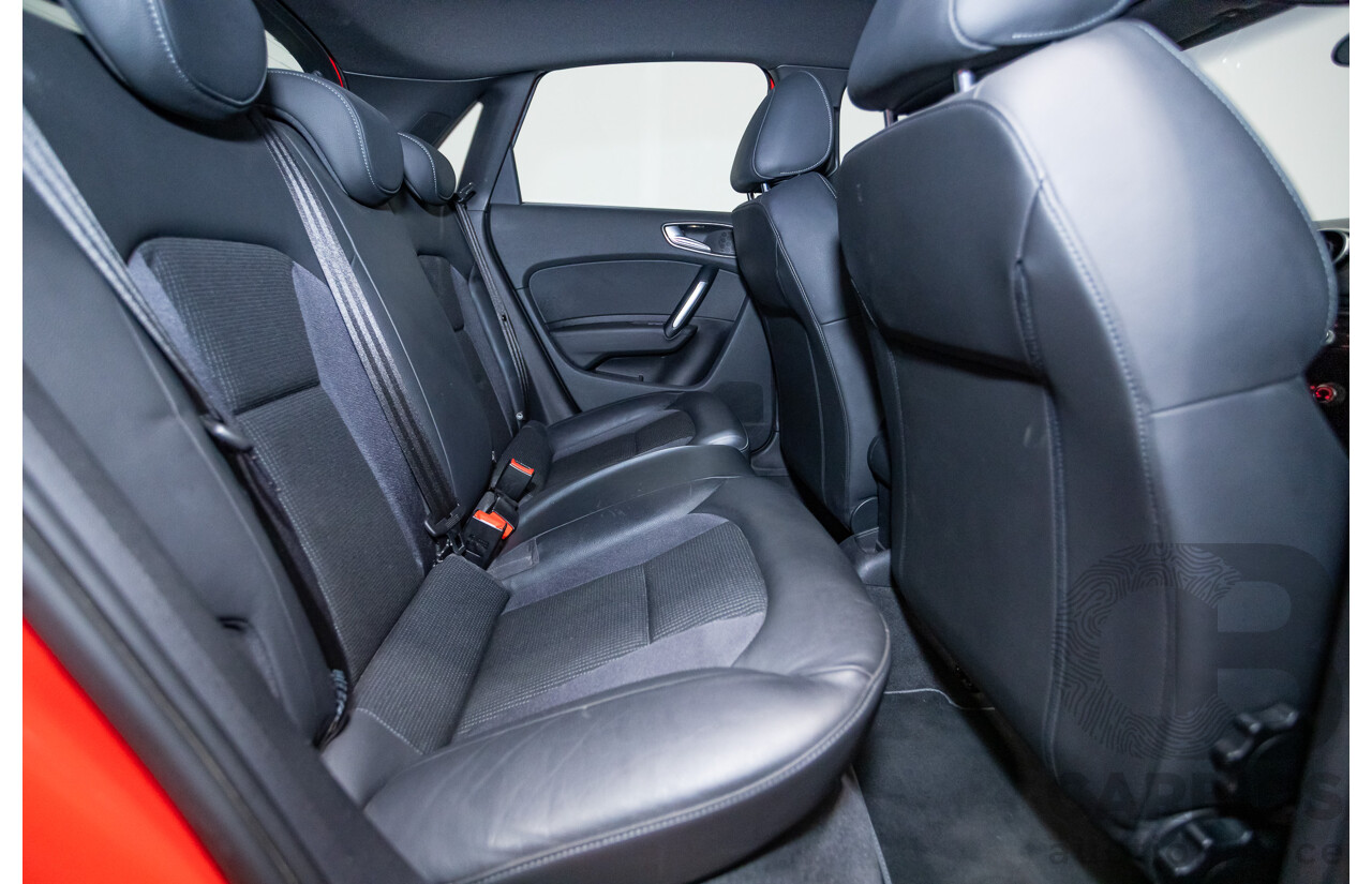 7/2012 Audi A1 Sportback 1.4 TFSI Sport S-Line Pack 8X MY12 5d Hatchback Misano Red / Black Twin Charged 1.4L