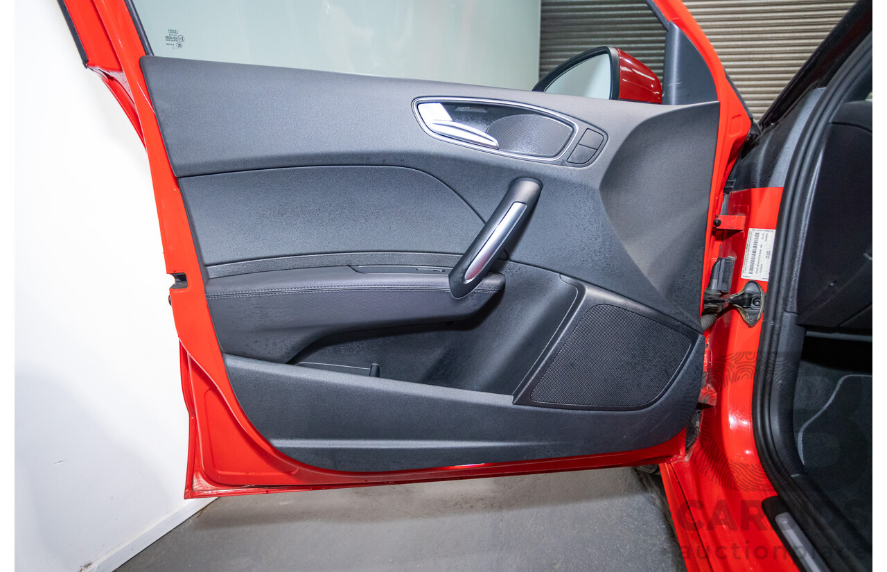 7/2012 Audi A1 Sportback 1.4 TFSI Sport S-Line Pack 8X MY12 5d Hatchback Misano Red / Black Twin Charged 1.4L