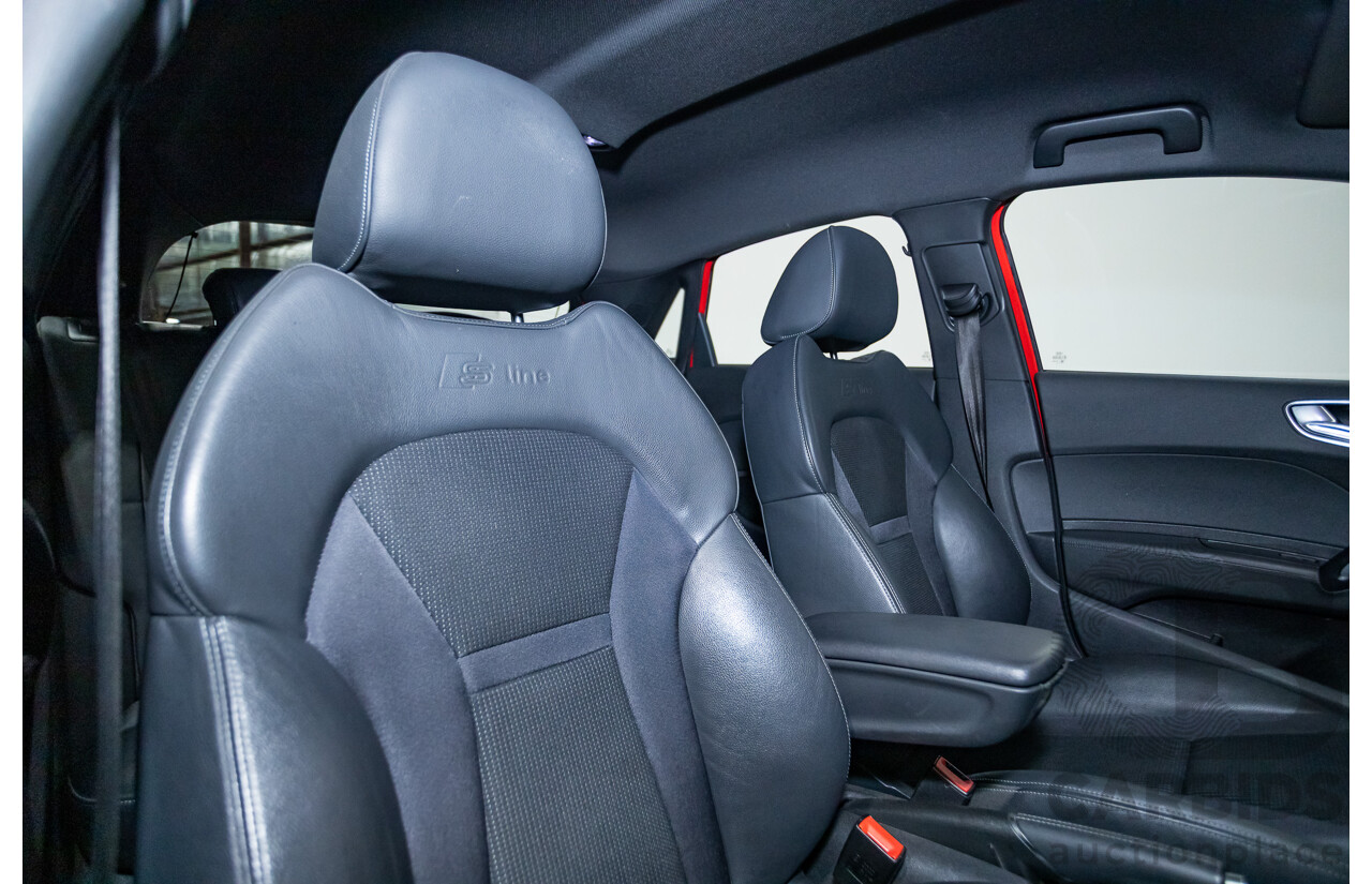 7/2012 Audi A1 Sportback 1.4 TFSI Sport S-Line Pack 8X MY12 5d Hatchback Misano Red / Black Twin Charged 1.4L