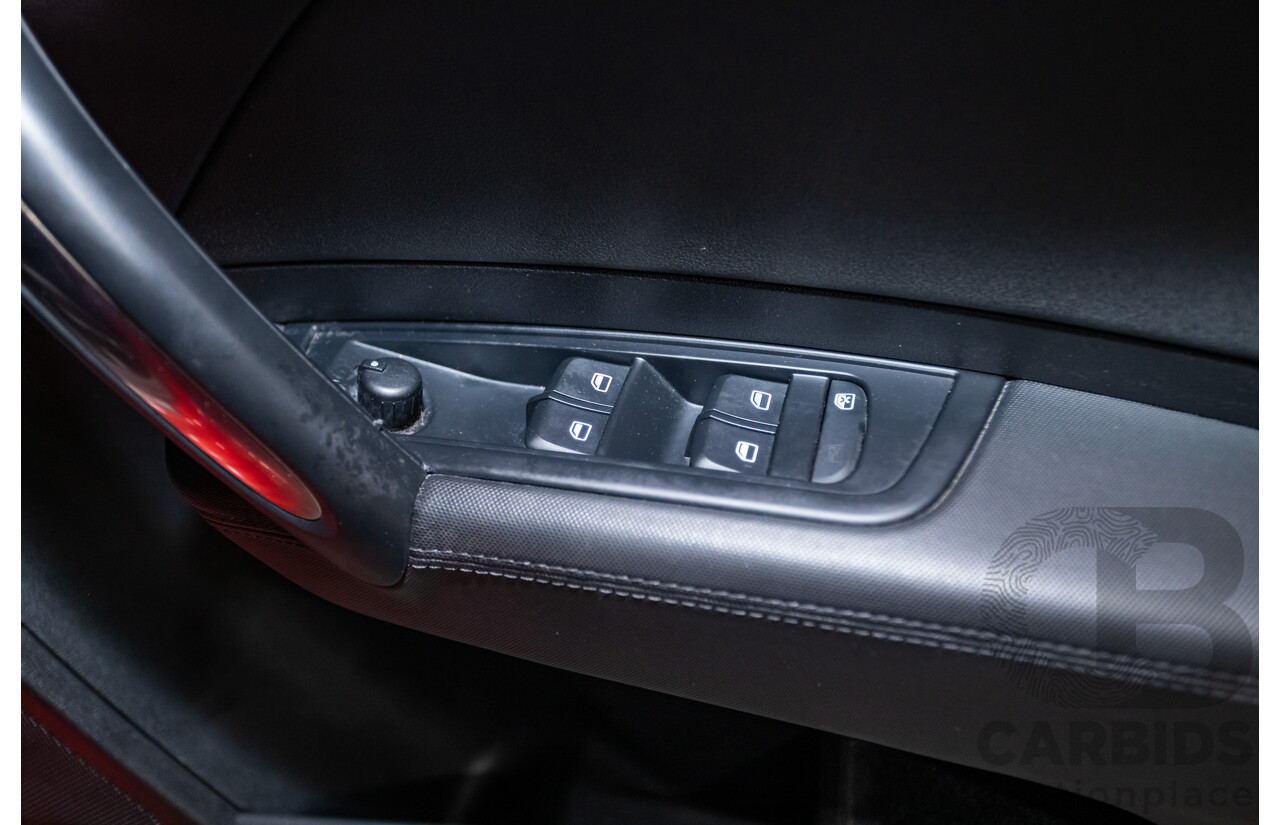 7/2012 Audi A1 Sportback 1.4 TFSI Sport S-Line Pack 8X MY12 5d Hatchback Misano Red / Black Twin Charged 1.4L