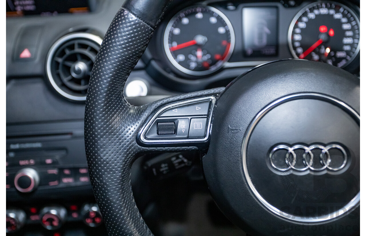 7/2012 Audi A1 Sportback 1.4 TFSI Sport S-Line Pack 8X MY12 5d Hatchback Misano Red / Black Twin Charged 1.4L