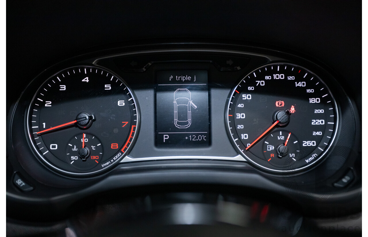 7/2012 Audi A1 Sportback 1.4 TFSI Sport S-Line Pack 8X MY12 5d Hatchback Misano Red / Black Twin Charged 1.4L