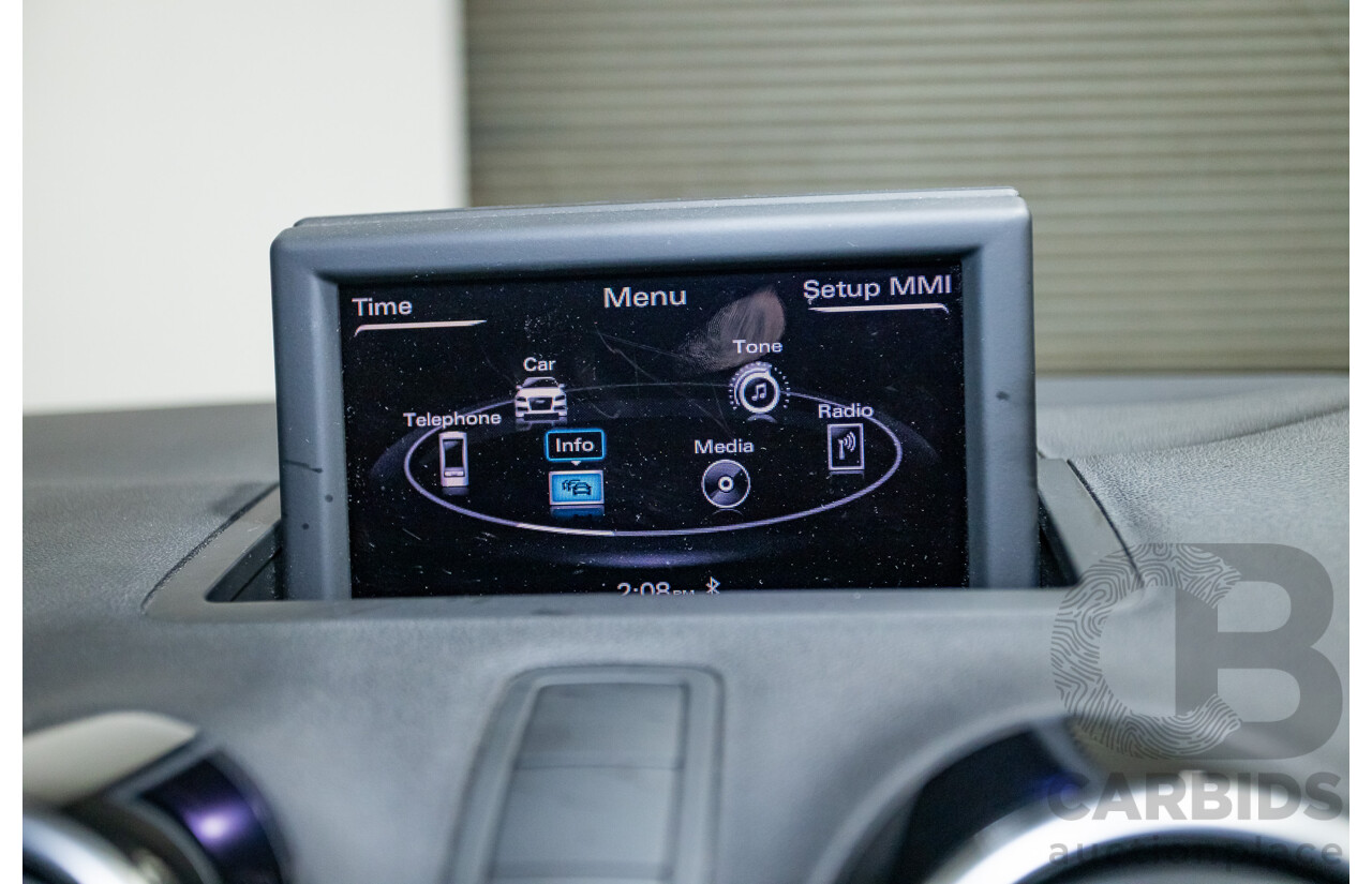 7/2012 Audi A1 Sportback 1.4 TFSI Sport S-Line Pack 8X MY12 5d Hatchback Misano Red / Black Twin Charged 1.4L