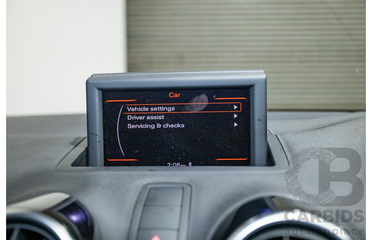 7/2012 Audi A1 Sportback 1.4 TFSI Sport S-Line Pack 8X MY12 5d Hatchback Misano Red / Black Twin Charged 1.4L