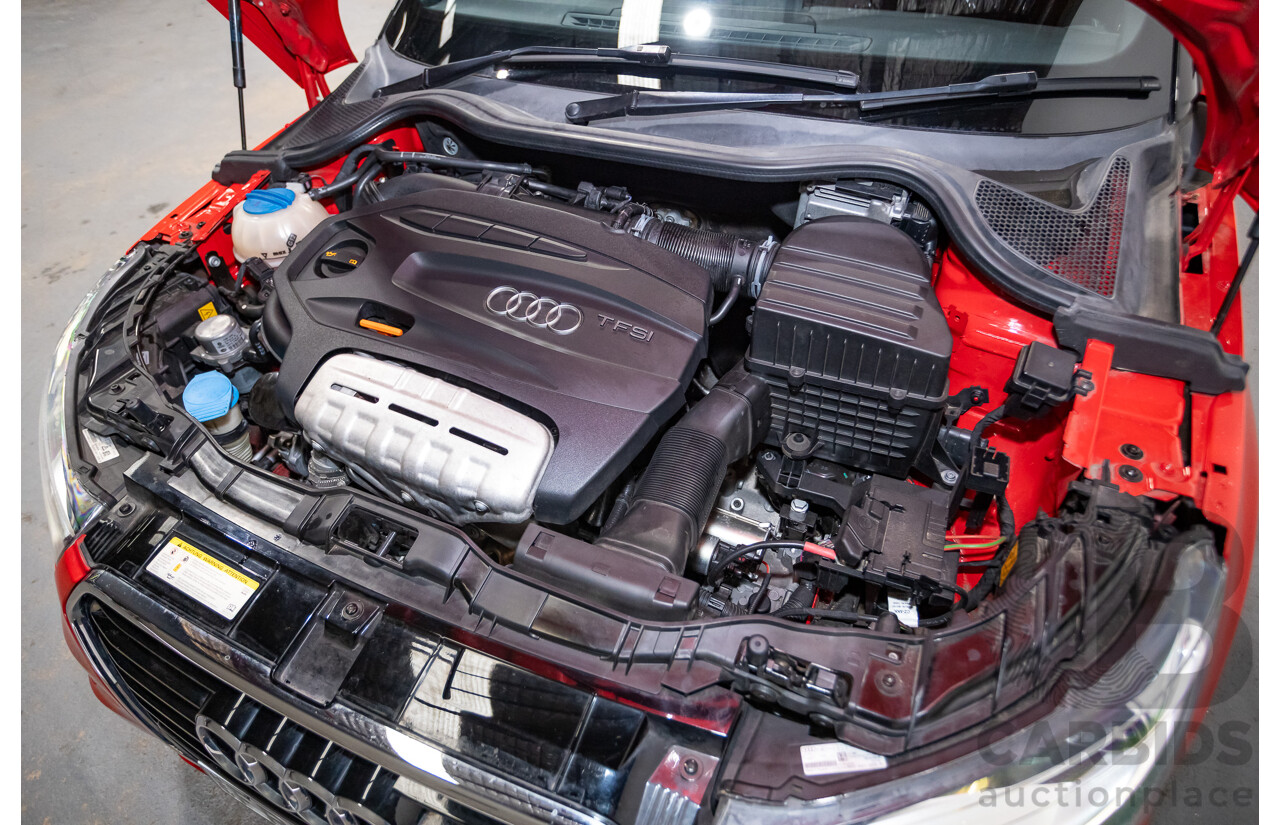 7/2012 Audi A1 Sportback 1.4 TFSI Sport S-Line Pack 8X MY12 5d Hatchback Misano Red / Black Twin Charged 1.4L