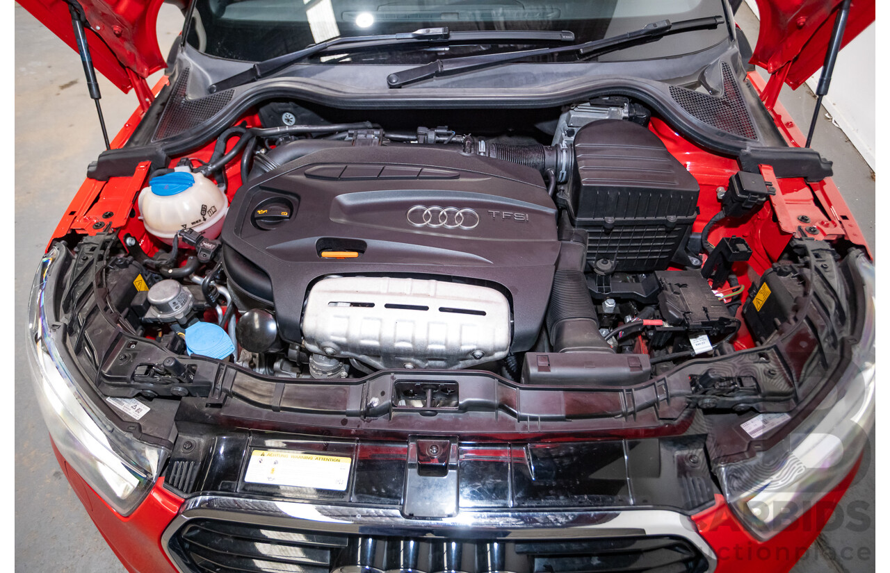 7/2012 Audi A1 Sportback 1.4 TFSI Sport S-Line Pack 8X MY12 5d Hatchback Misano Red / Black Twin Charged 1.4L