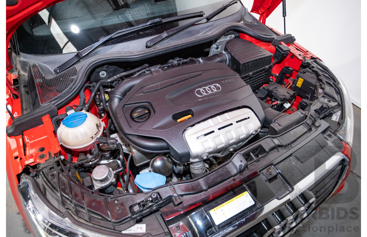 7/2012 Audi A1 Sportback 1.4 TFSI Sport S-Line Pack 8X MY12 5d Hatchback Misano Red / Black Twin Charged 1.4L