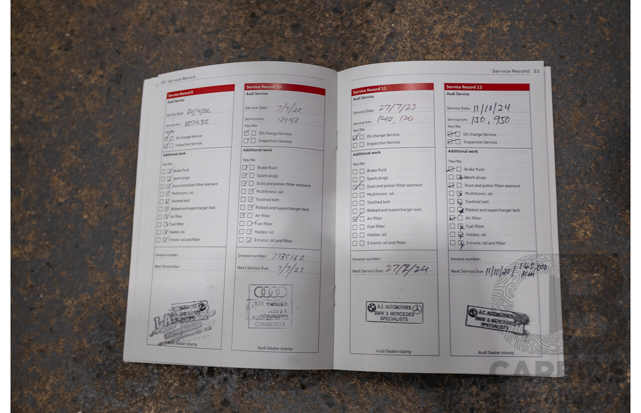 7/2012 Audi A1 Sportback 1.4 TFSI Sport S-Line Pack 8X MY12 5d Hatchback Misano Red / Black Twin Charged 1.4L