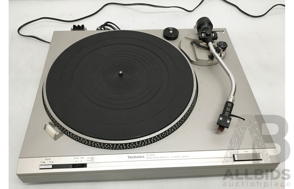 Technics (SL-D212) Direct Drive Automatic Turnable System