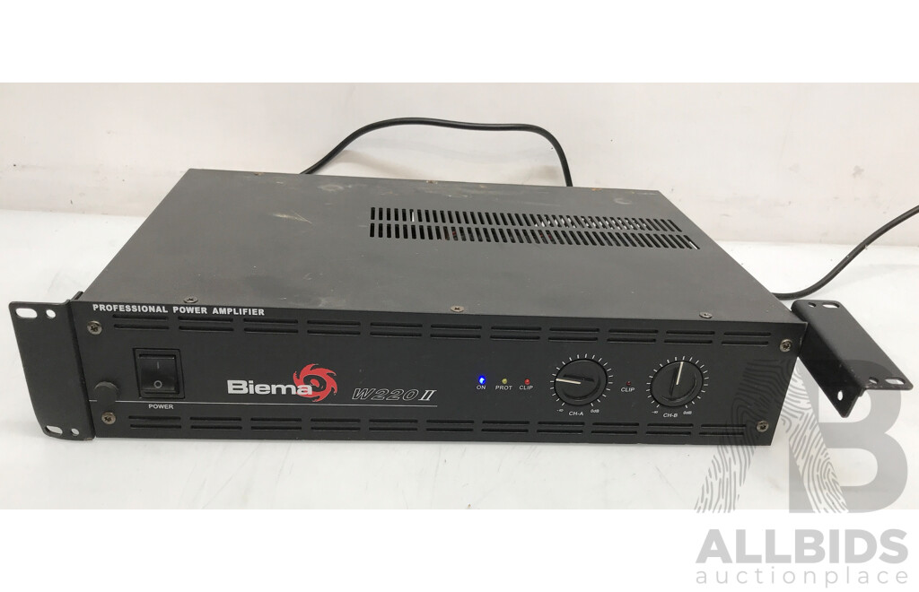 Biema (W220 II) Professional Power Amplifier
