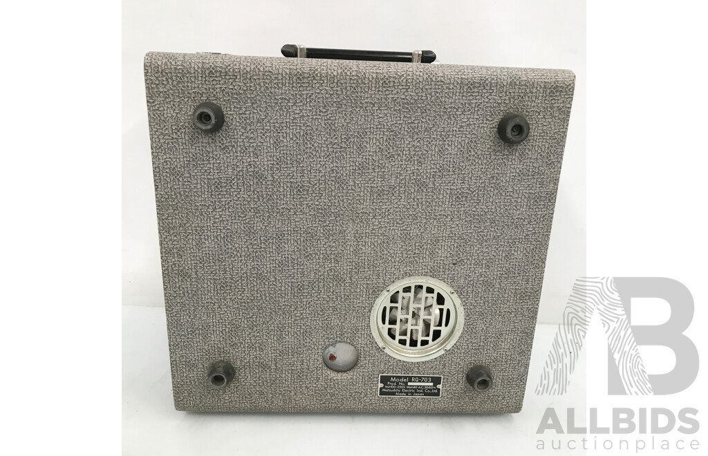 Vintage National (RQ-703) Reel to Reel Tape Recorder