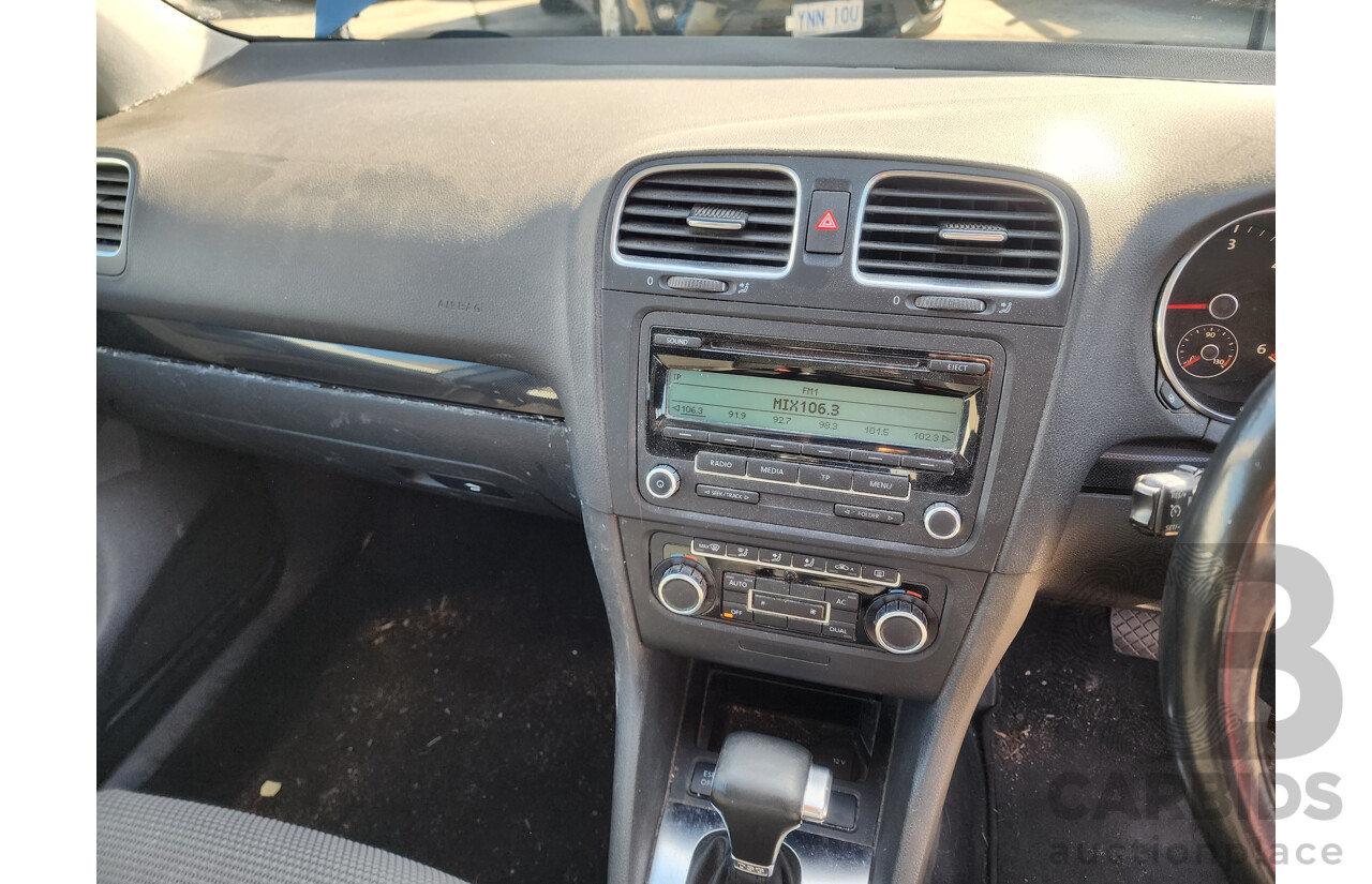9/2009 Volkswagen Golf 103 TDI Comfortline 1K 6TH GEN 5d Hatchback Blue 2.0L