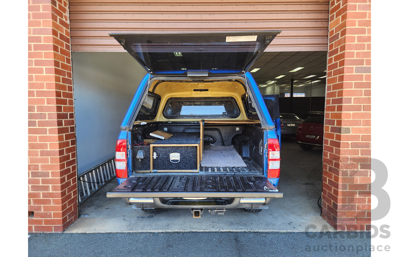 8/2008 Ford Ranger XLT (4x4) PJ Dual Cab P/Up Blue 3.0L