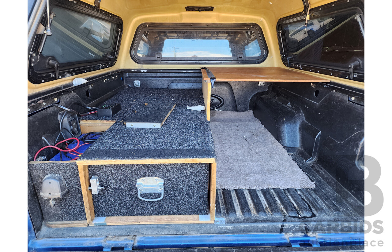 8/2008 Ford Ranger XLT (4x4) PJ Dual Cab P/Up Blue 3.0L