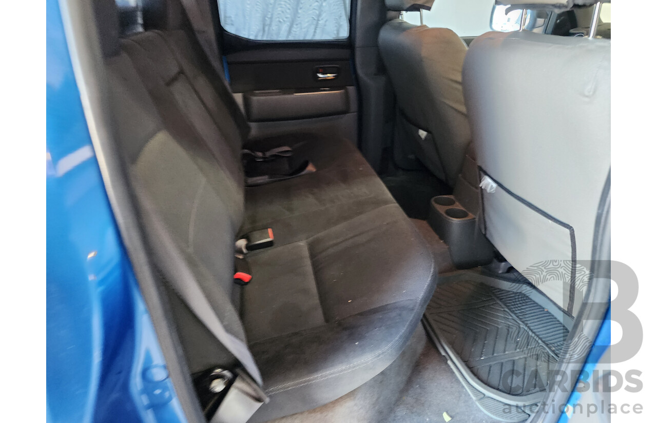 8/2008 Ford Ranger XLT (4x4) PJ Dual Cab P/Up Blue 3.0L