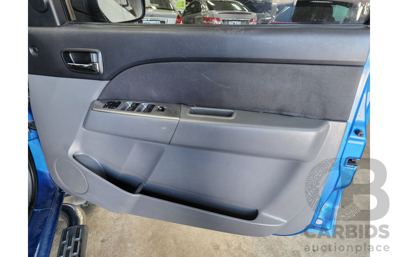 8/2008 Ford Ranger XLT (4x4) PJ Dual Cab P/Up Blue 3.0L