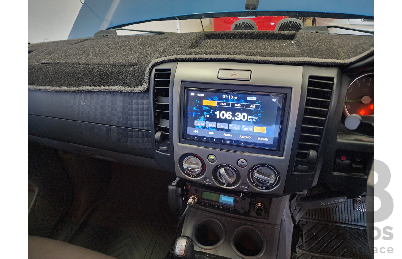 8/2008 Ford Ranger XLT (4x4) PJ Dual Cab P/Up Blue 3.0L