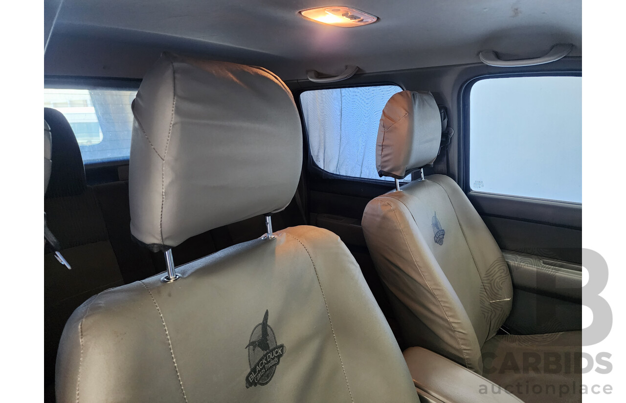 8/2008 Ford Ranger XLT (4x4) PJ Dual Cab P/Up Blue 3.0L