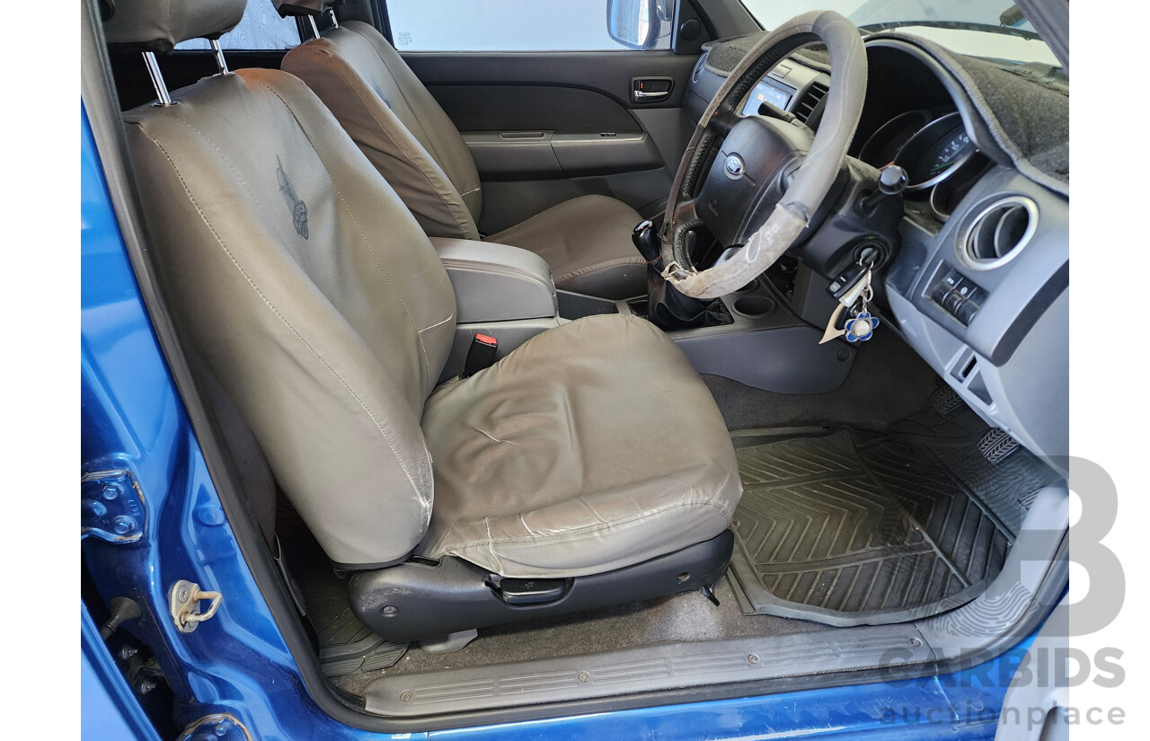 8/2008 Ford Ranger XLT (4x4) PJ Dual Cab P/Up Blue 3.0L