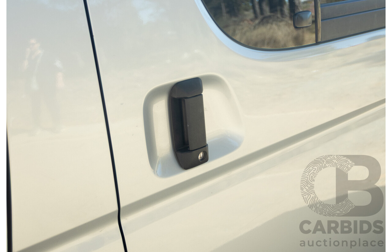 1/2012 Toyota Hiace LWB KDH206V (4x4) MY12 4d Van Silver Turbo Diesel 3.0L - Import