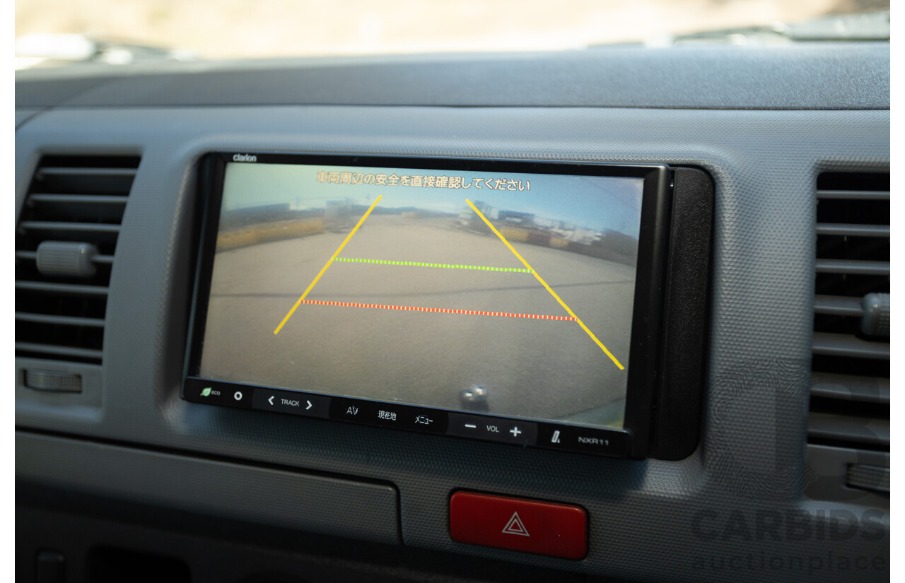 1/2012 Toyota Hiace LWB KDH206V (4x4) MY12 4d Van Silver Turbo Diesel 3.0L - Import