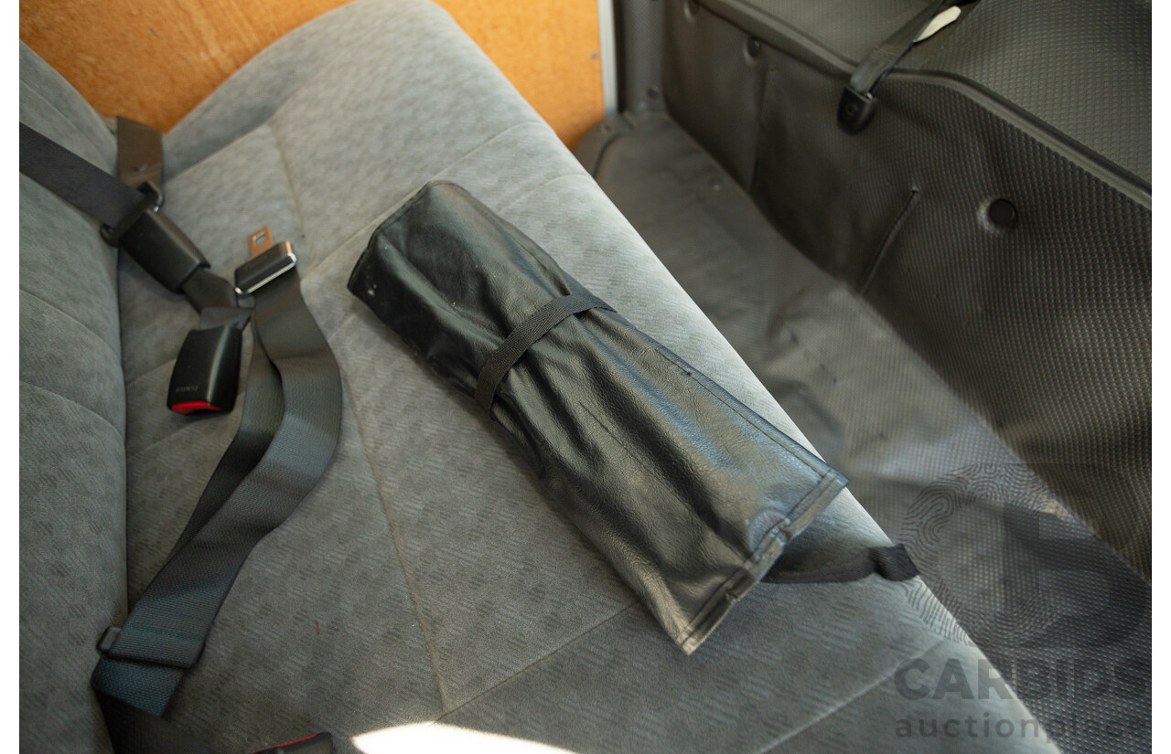 1/2012 Toyota Hiace LWB KDH206V (4x4) MY12 4d Van Silver Turbo Diesel 3.0L - Import