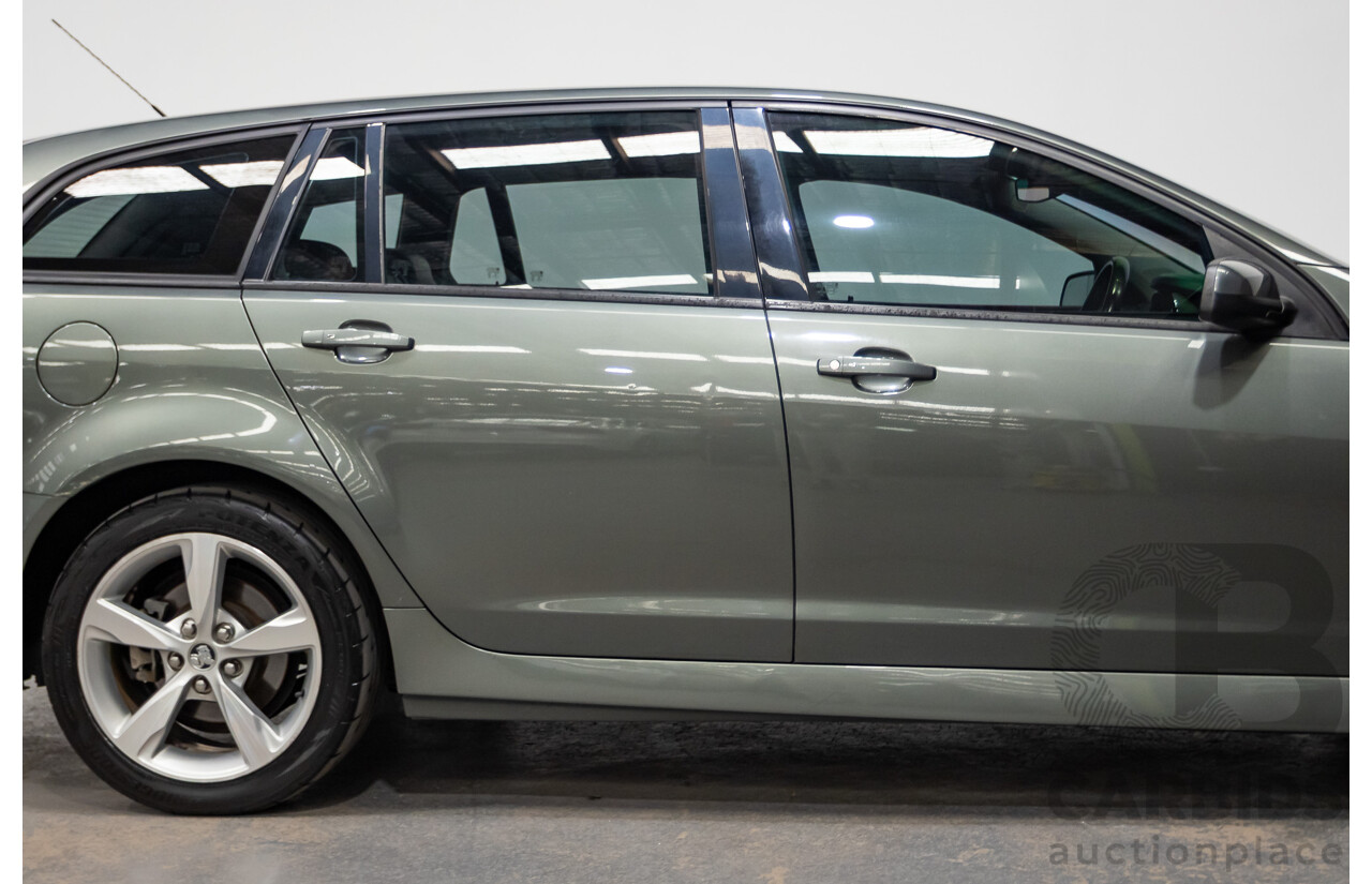 06/2016 Holden Commodore SV6 VF II 4D Sportwagon Prussian Steel Grey 3.6L