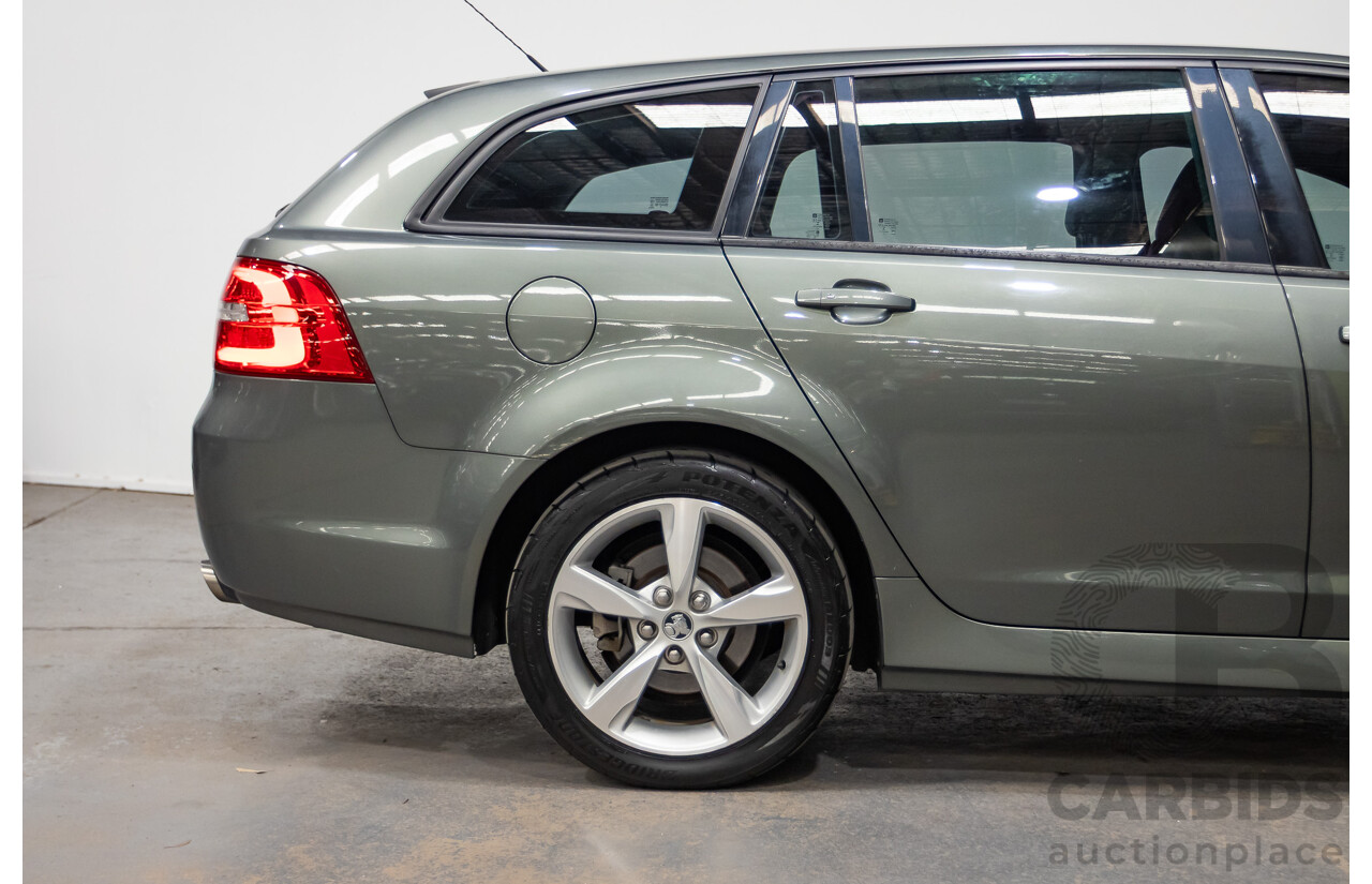 06/2016 Holden Commodore SV6 VF II 4D Sportwagon Prussian Steel Grey 3.6L