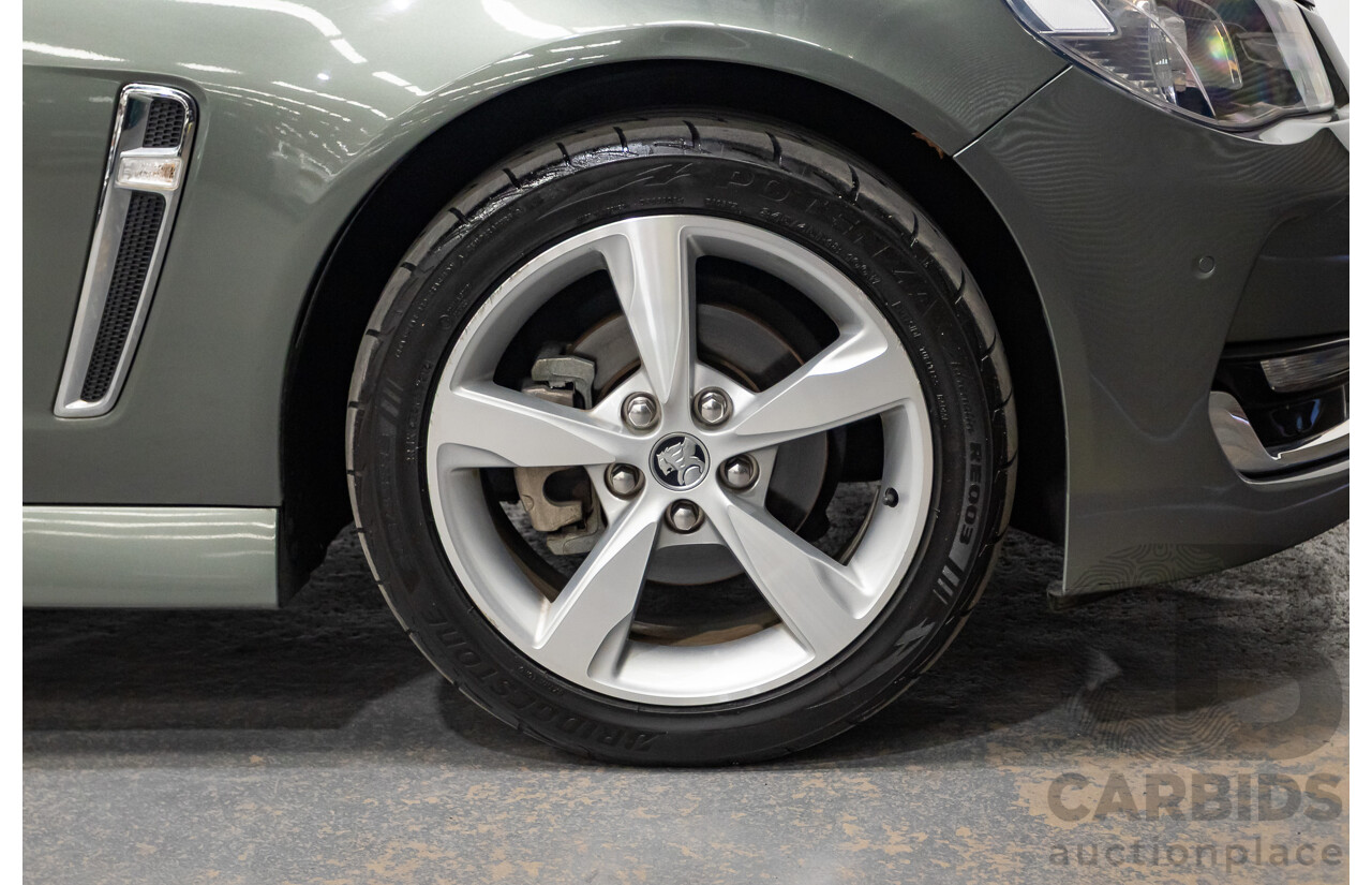 06/2016 Holden Commodore SV6 VF II 4D Sportwagon Prussian Steel Grey 3.6L