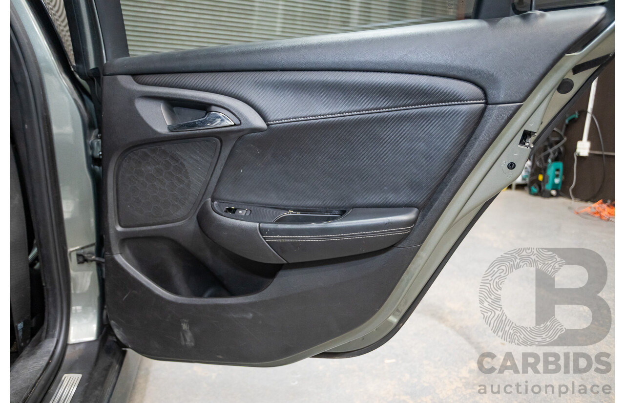 06/2016 Holden Commodore SV6 VF II 4D Sportwagon Prussian Steel Grey 3.6L