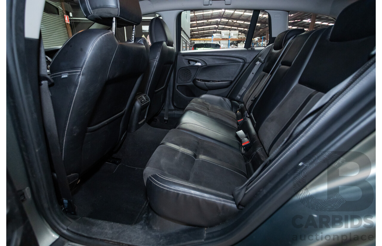 06/2016 Holden Commodore SV6 VF II 4D Sportwagon Prussian Steel Grey 3.6L