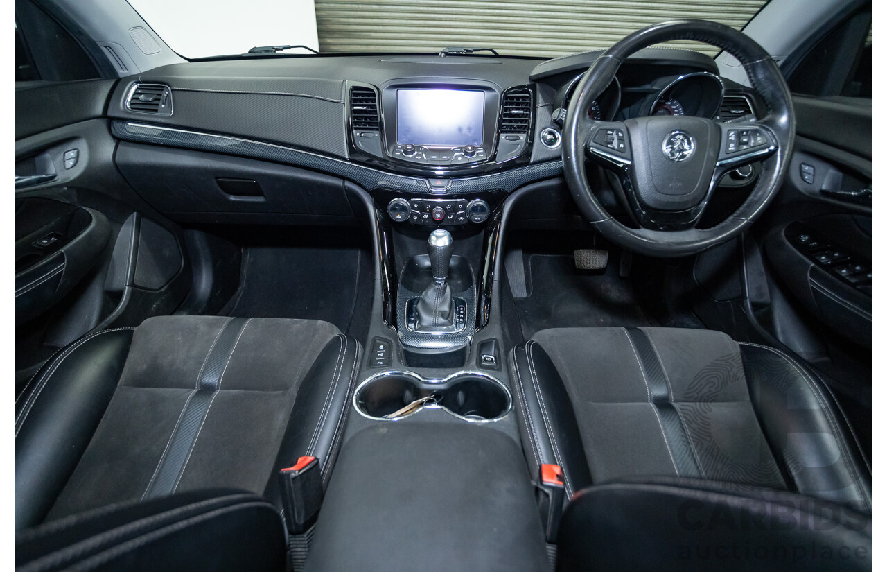 06/2016 Holden Commodore SV6 VF II 4D Sportwagon Prussian Steel Grey 3.6L