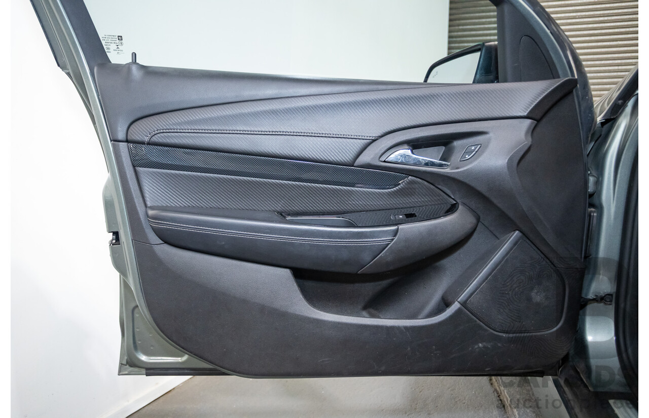 06/2016 Holden Commodore SV6 VF II 4D Sportwagon Prussian Steel Grey 3.6L