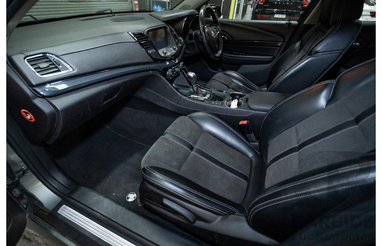 06/2016 Holden Commodore SV6 VF II 4D Sportwagon Prussian Steel Grey 3.6L