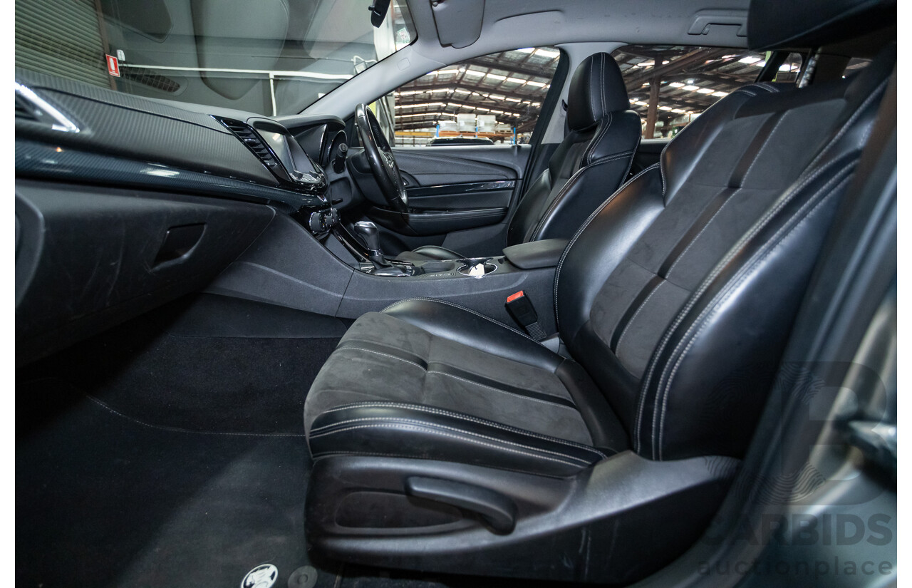 06/2016 Holden Commodore SV6 VF II 4D Sportwagon Prussian Steel Grey 3.6L