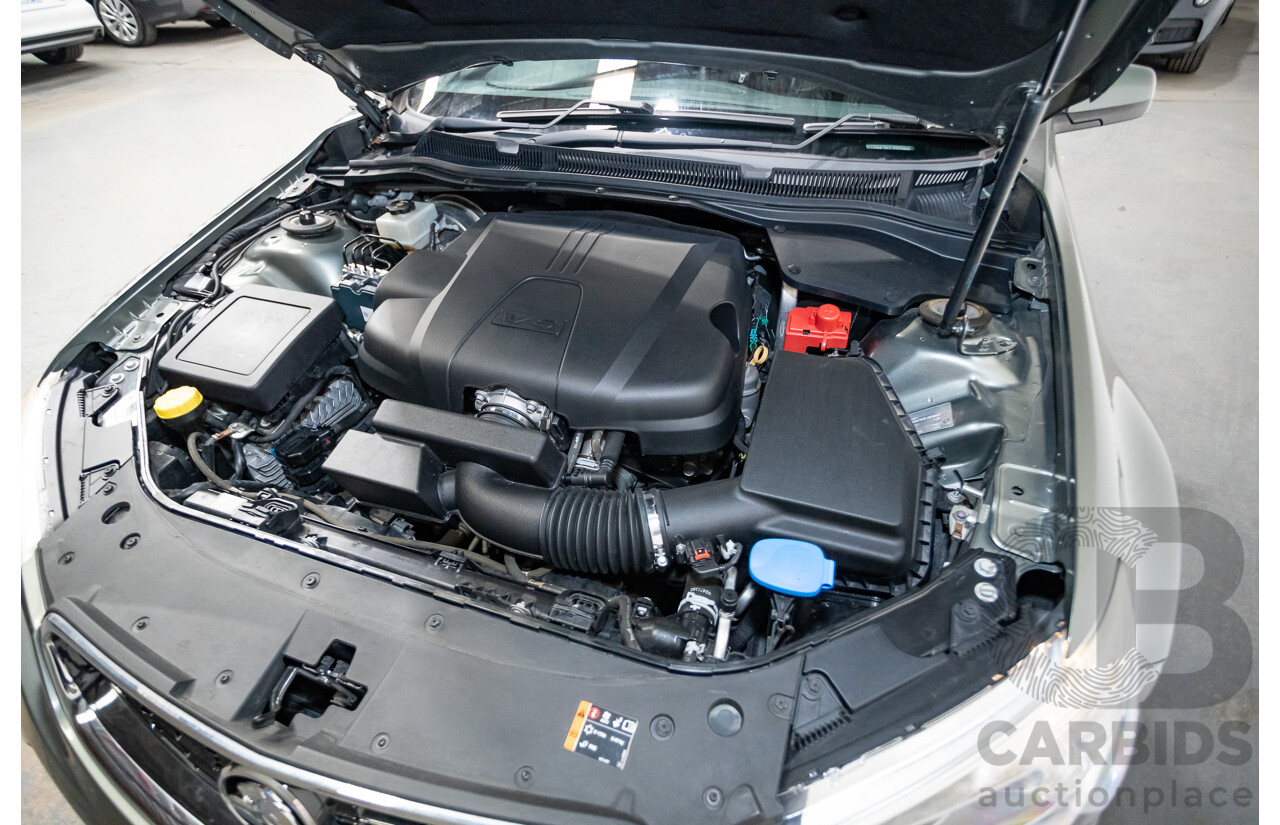 06/2016 Holden Commodore SV6 VF II 4D Sportwagon Prussian Steel Grey 3.6L