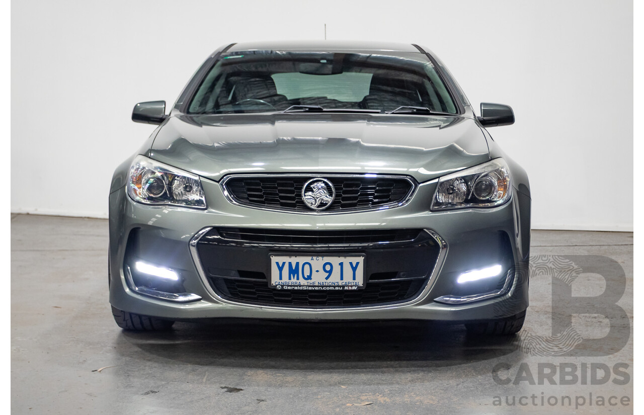 06/2016 Holden Commodore SV6 VF II 4D Sportwagon Prussian Steel Grey 3.6L