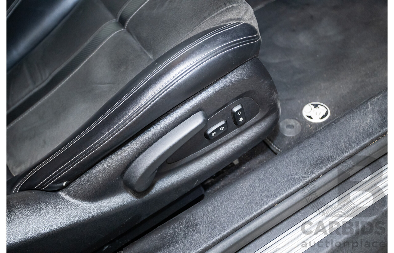 06/2016 Holden Commodore SV6 VF II 4D Sportwagon Prussian Steel Grey 3.6L