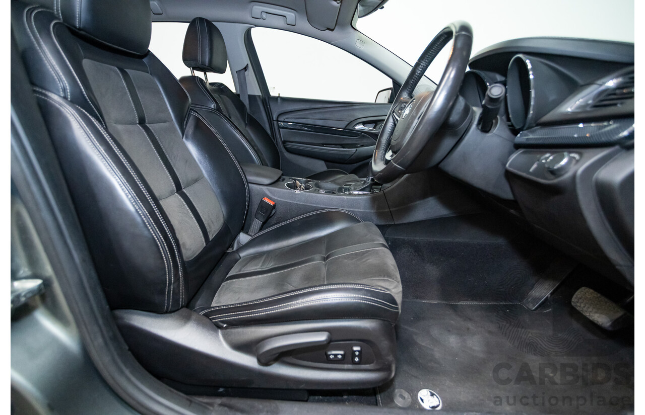 06/2016 Holden Commodore SV6 VF II 4D Sportwagon Prussian Steel Grey 3.6L