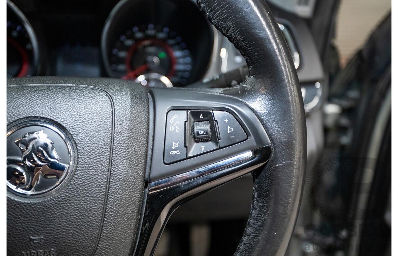 06/2016 Holden Commodore SV6 VF II 4D Sportwagon Prussian Steel Grey 3.6L